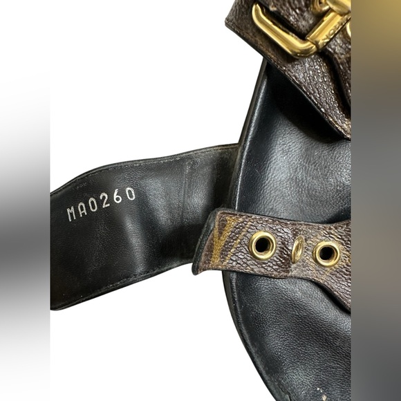 Louis Vuitton Bom Dia Flat Mule EU 37 Pre-owned - Picture 11 of 13